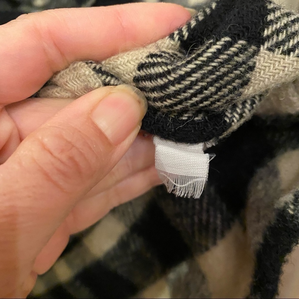 Vtg LIMITED AMERICA Gingham Plaid Wool/Mohair Blend Jacket-Medium-Made in Italy - Picture 5 of 7